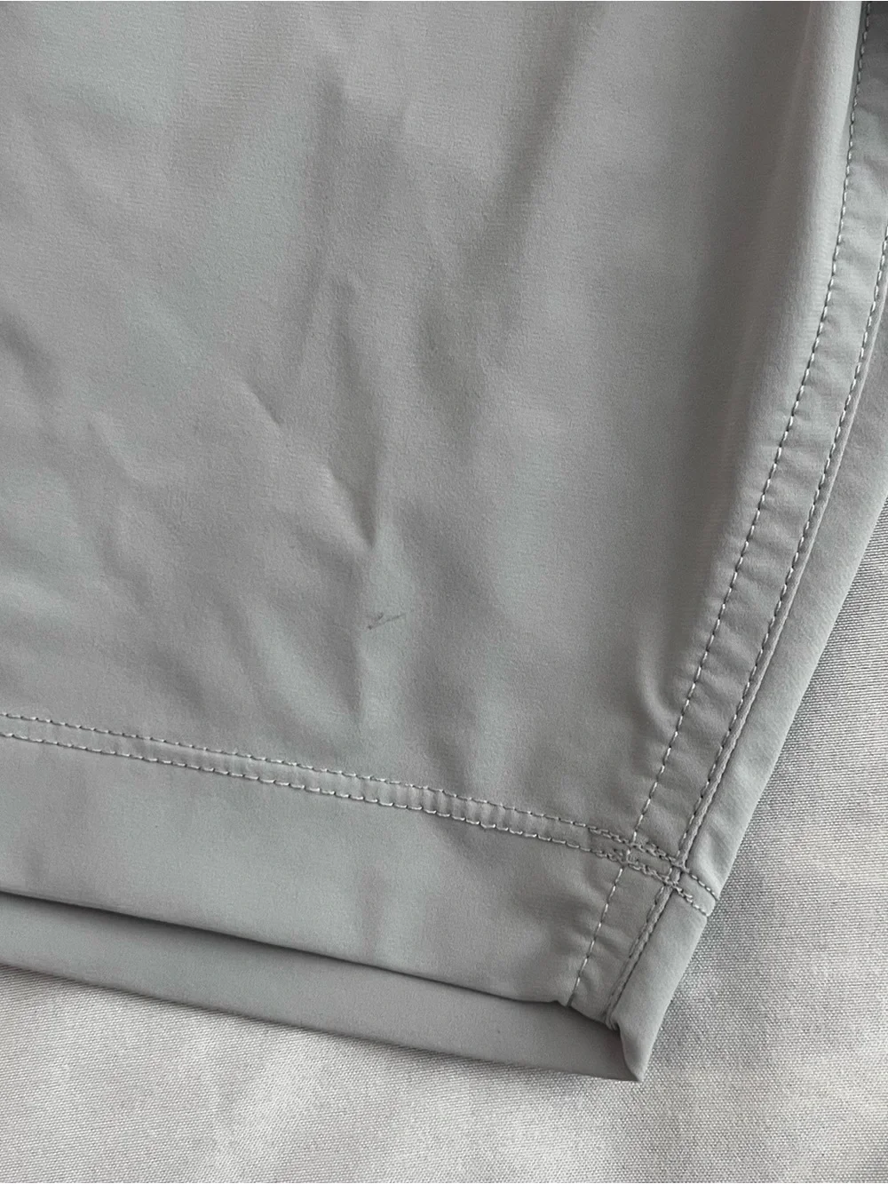 Redvanly Light Gray Performance Pull On Golf Shorts Mens Size XXL 2XL Stretch 9”